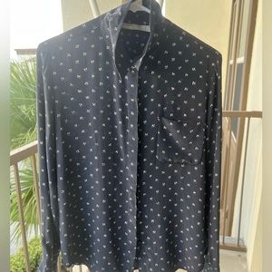 Vince silk blouse size 6